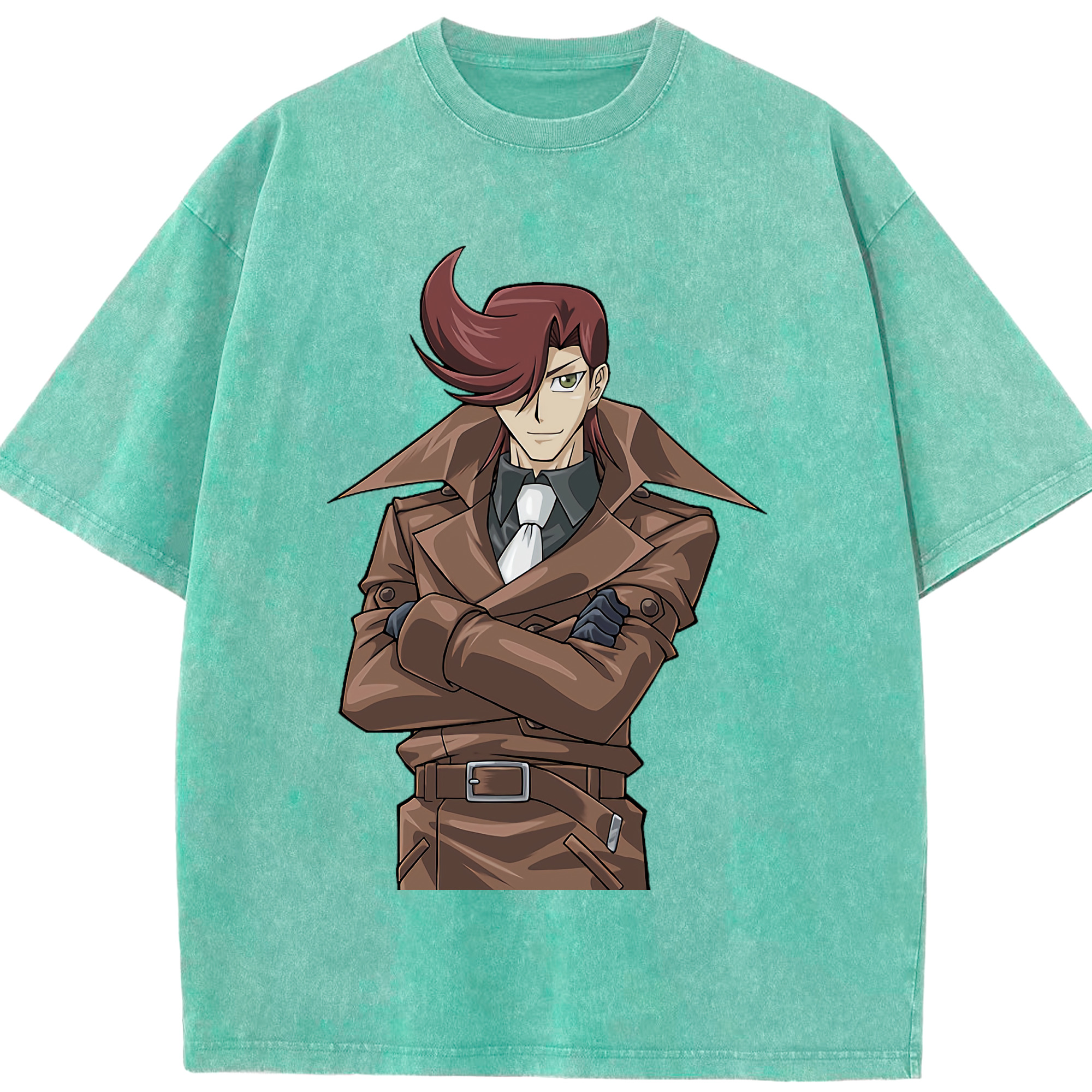 （画像用） 遊☆戯☆王 Yu-Gi-Oh! 綿100% ヴィンテージ風 半袖Tシャツ（フロントプリント）